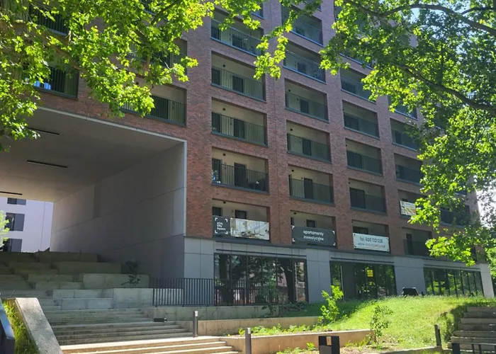 Apartwro 2th - Square Railway Station, Balcony, Garage Wrocław